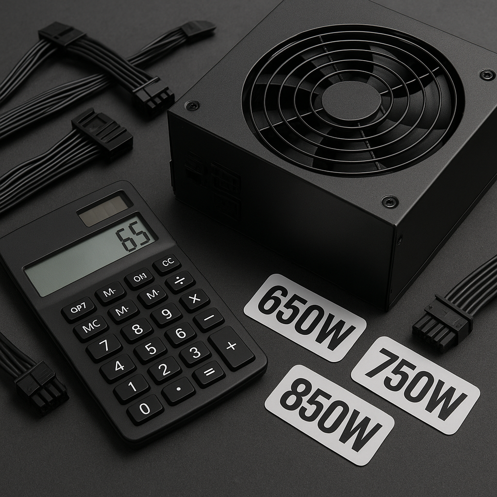 تصویر فاکتورهای کلیدی انتخاب پاور: واتاژ، کارایی و کابل‌ها