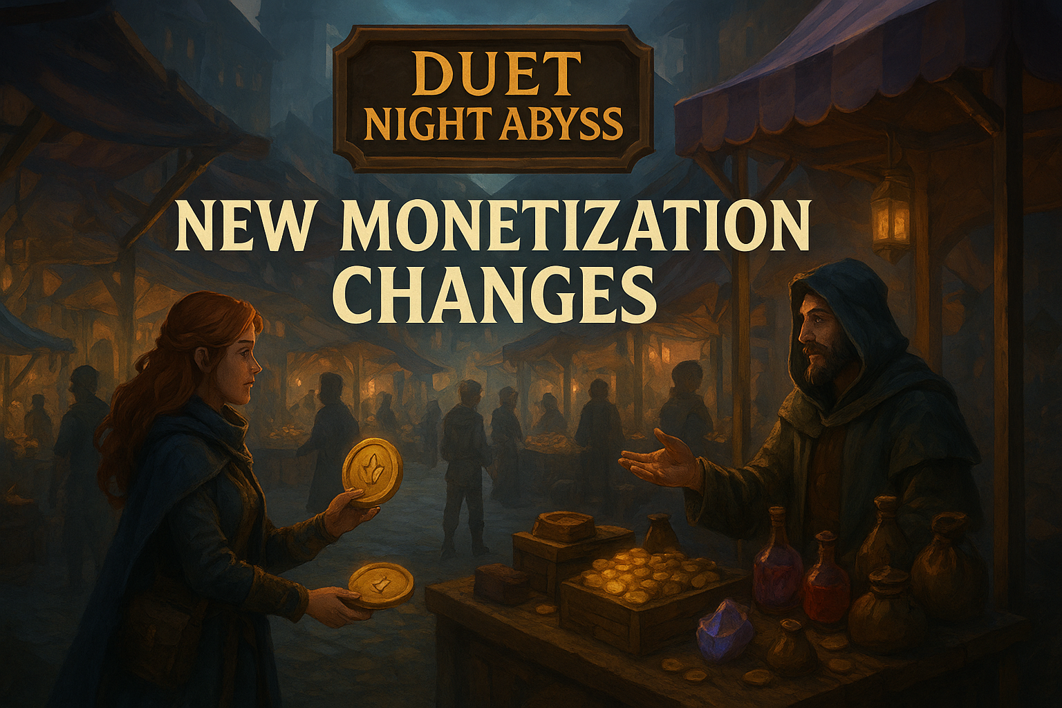 تصویر تغییرات درآمدزایی در Duet Night Abyss