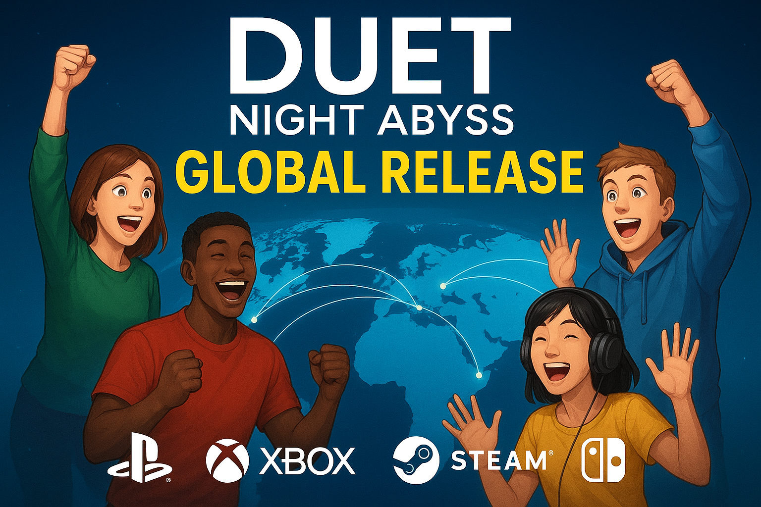 تصویر عرضه جهانی Duet Night Abyss