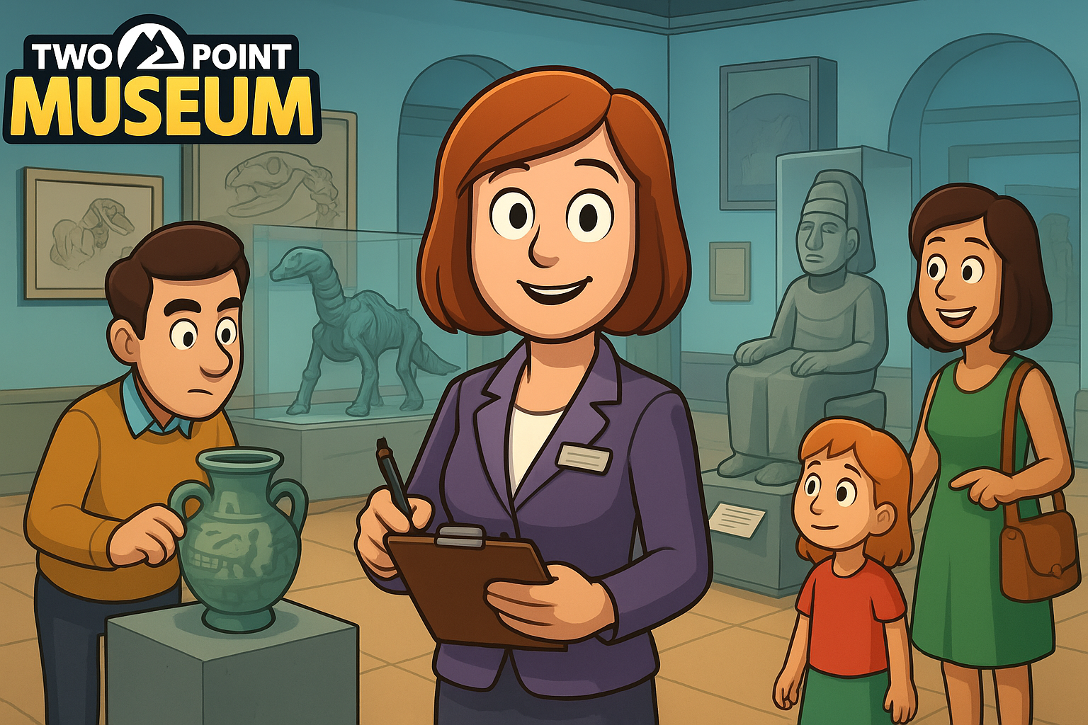 تصویر معرفی سری Two Point و بازی Museum