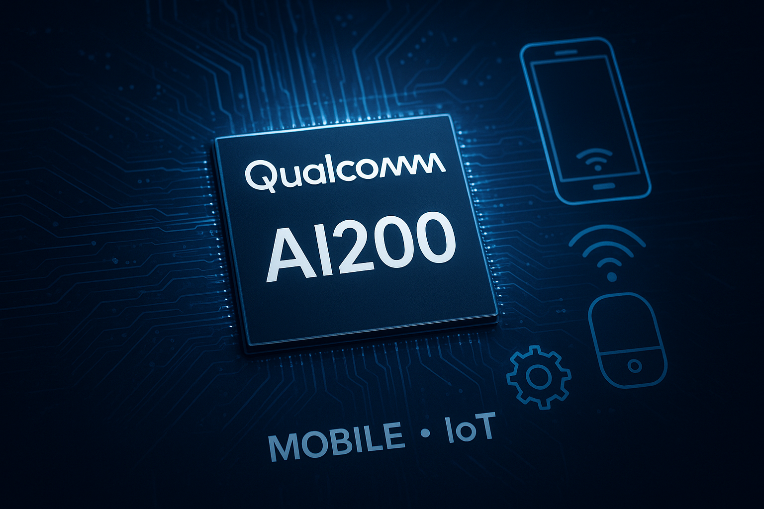 تصویر حرفه‌ای Qualcomm AI200 و کاربردهای آن
