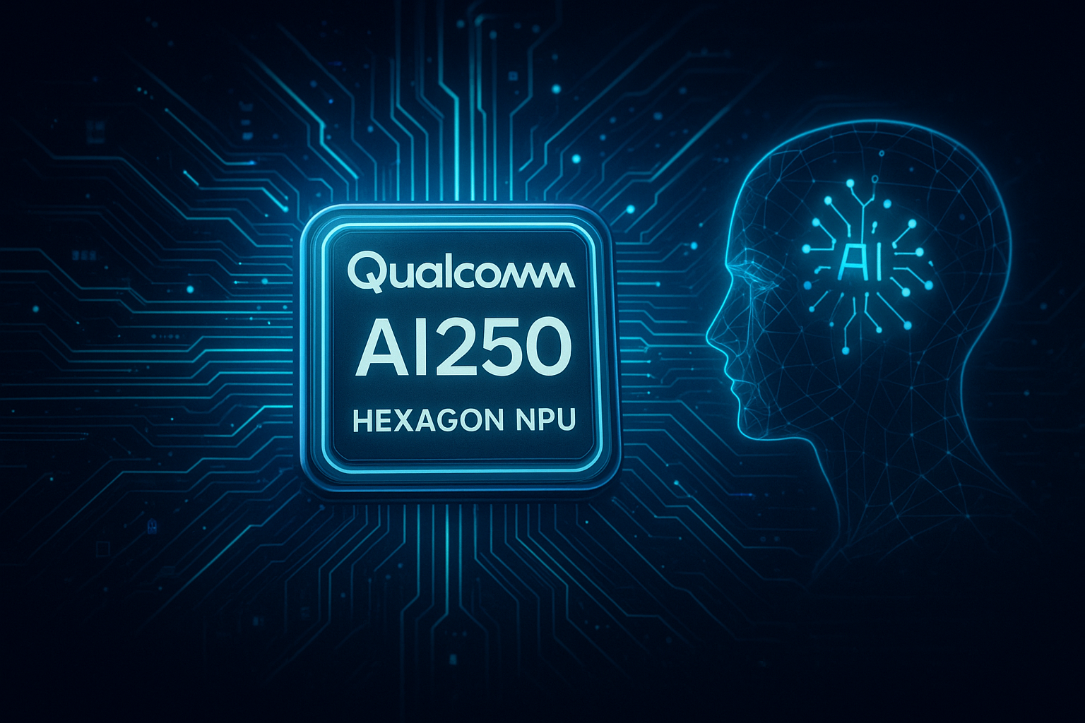 تصویر آینده‌نگرانه Qualcomm AI250