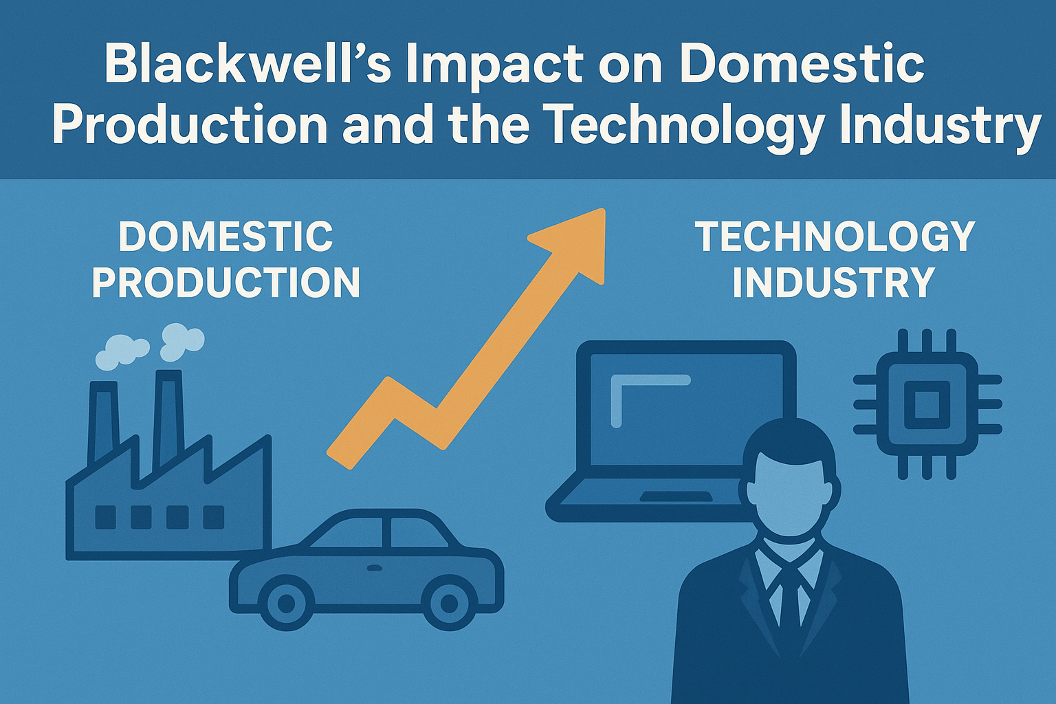 تصویر تاثیر Blackwell بر تولید داخلی و صنعت فناوری