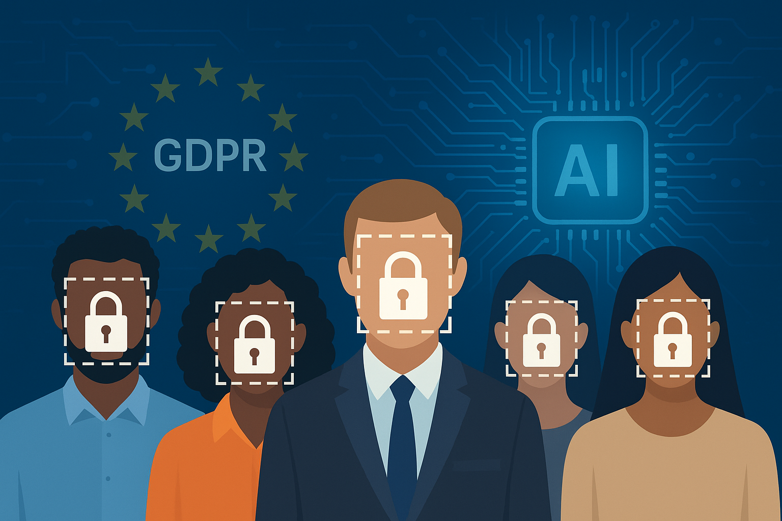 تصویر پیامدهای مقررات تشخیص چهره تحت GDPR