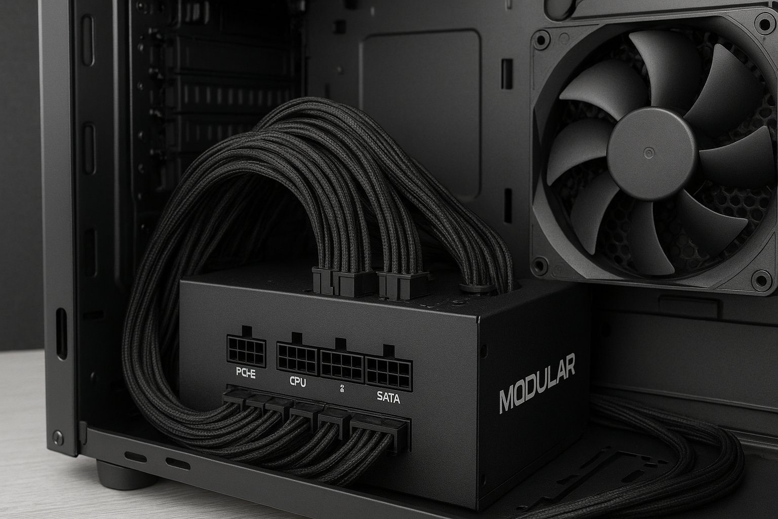 تصویر مزایای مدیریت کابل در پاور ماژولار