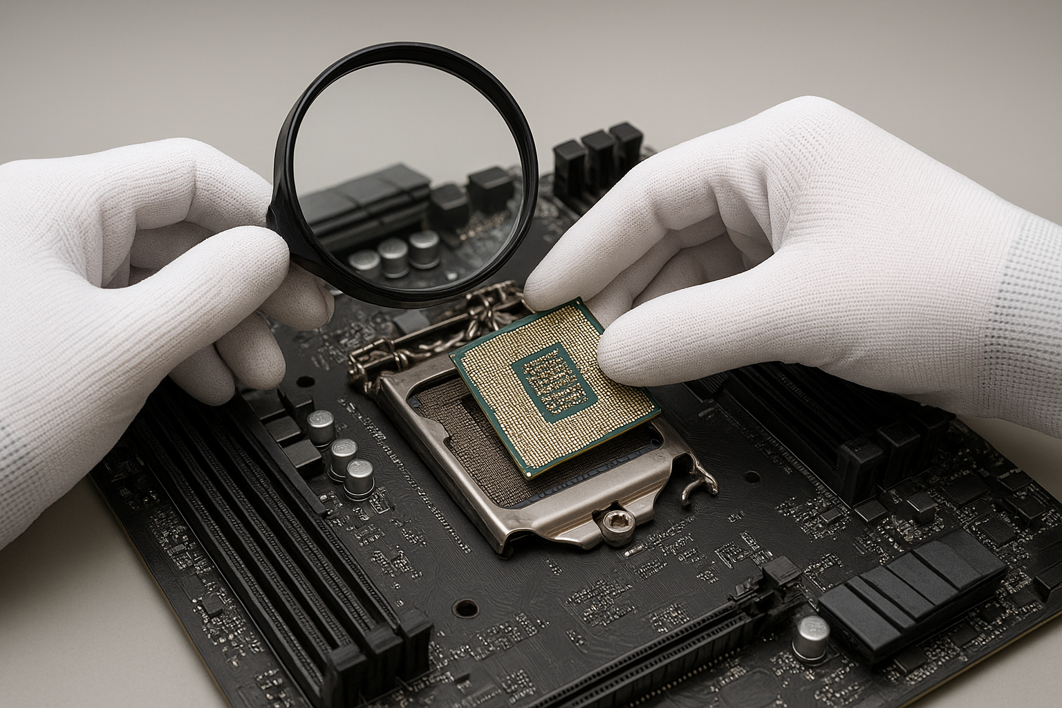 مراحل نصب ایمن قطعات PC