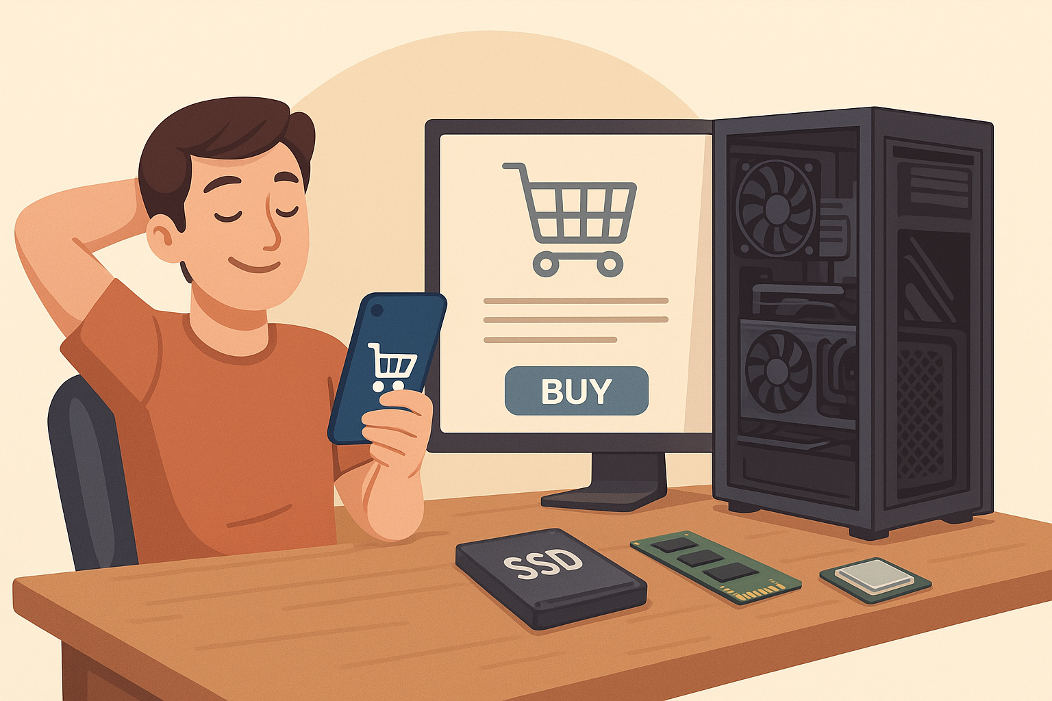 تصویر راحتی و صرفهجویی زمان در خرید اقساطی قطعات