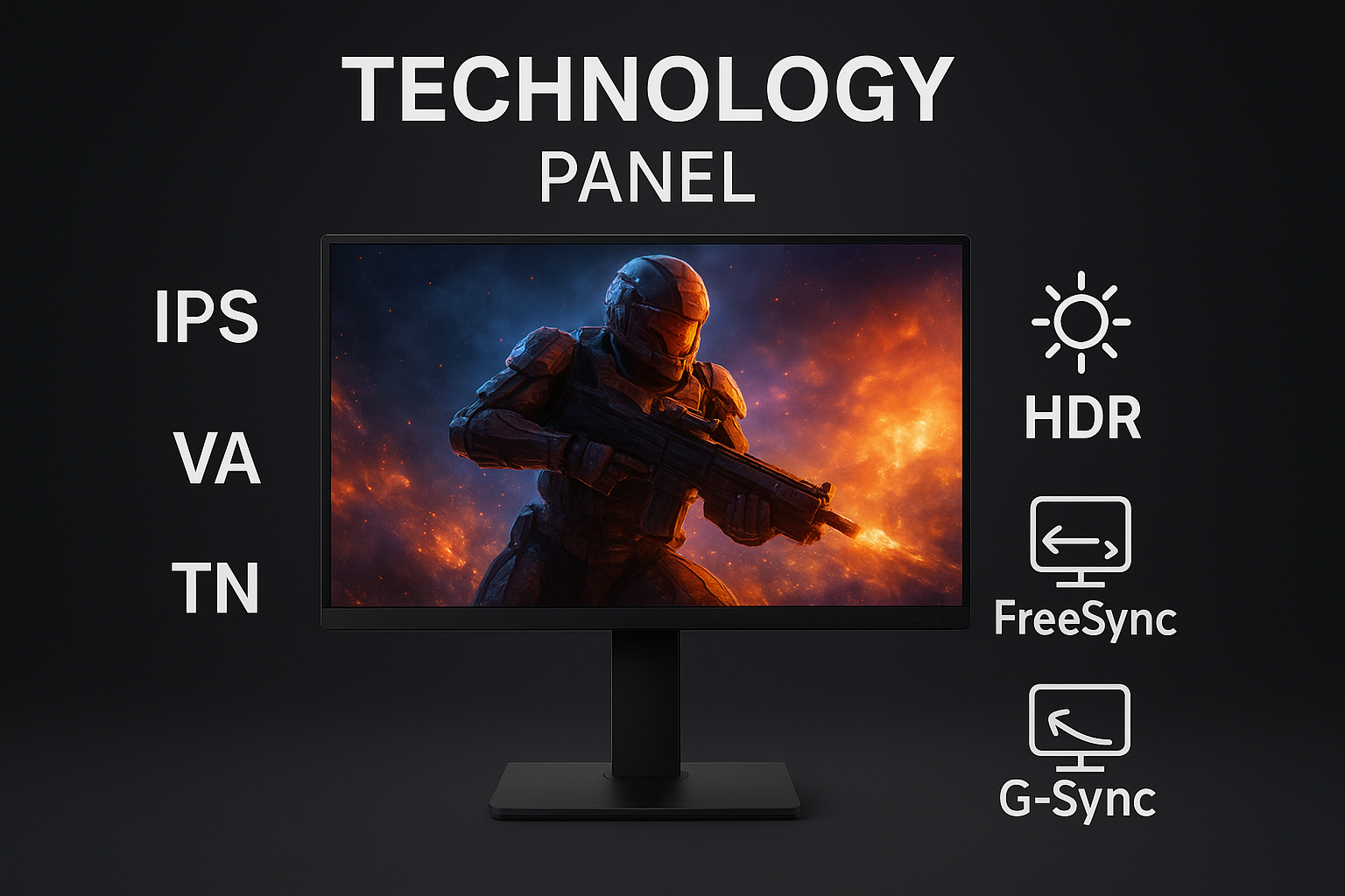 فناوری پنل و ویژگی‌های اضافی مانیتورهای گیمینگ