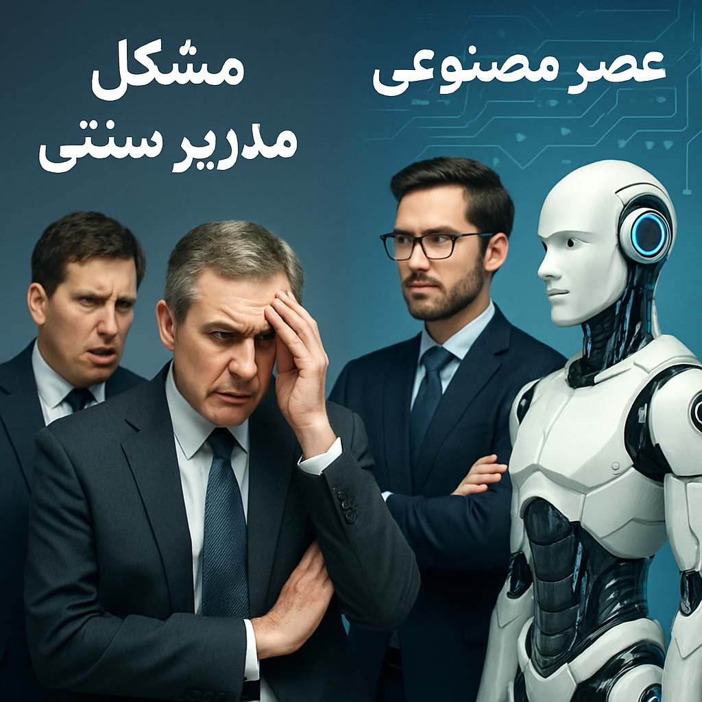 مشکل مدیران سنتی در عصر هوش مصنوعی