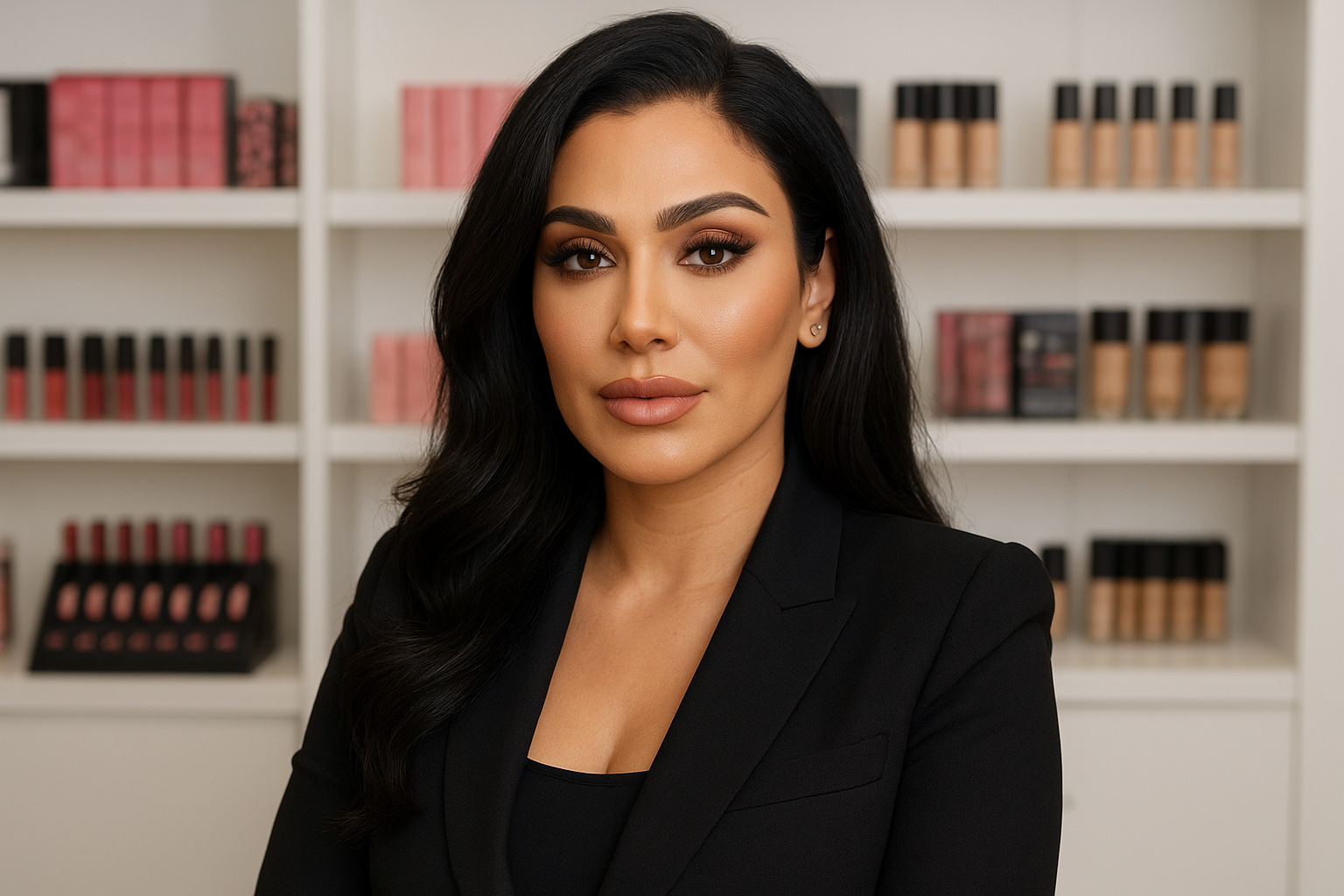 Portrait of Huda Kattan