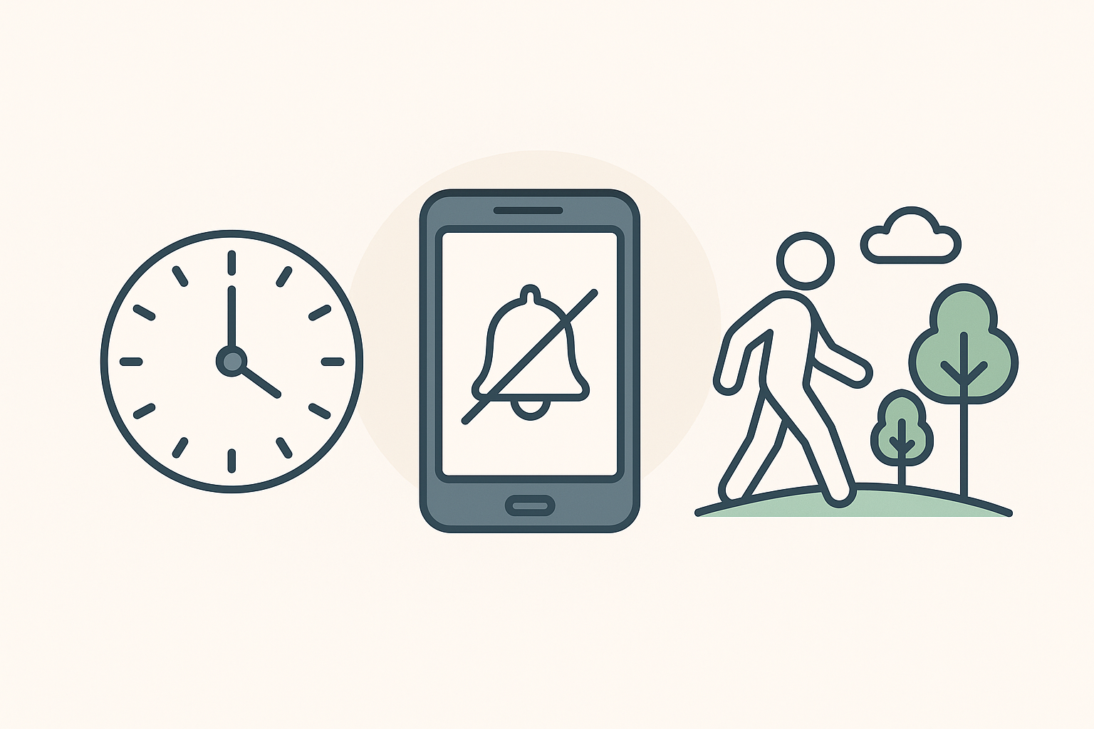 صبحِ بیاعلان: ۵ راه برای آزادی از دست گوشیها 3 Reducing mobile usage