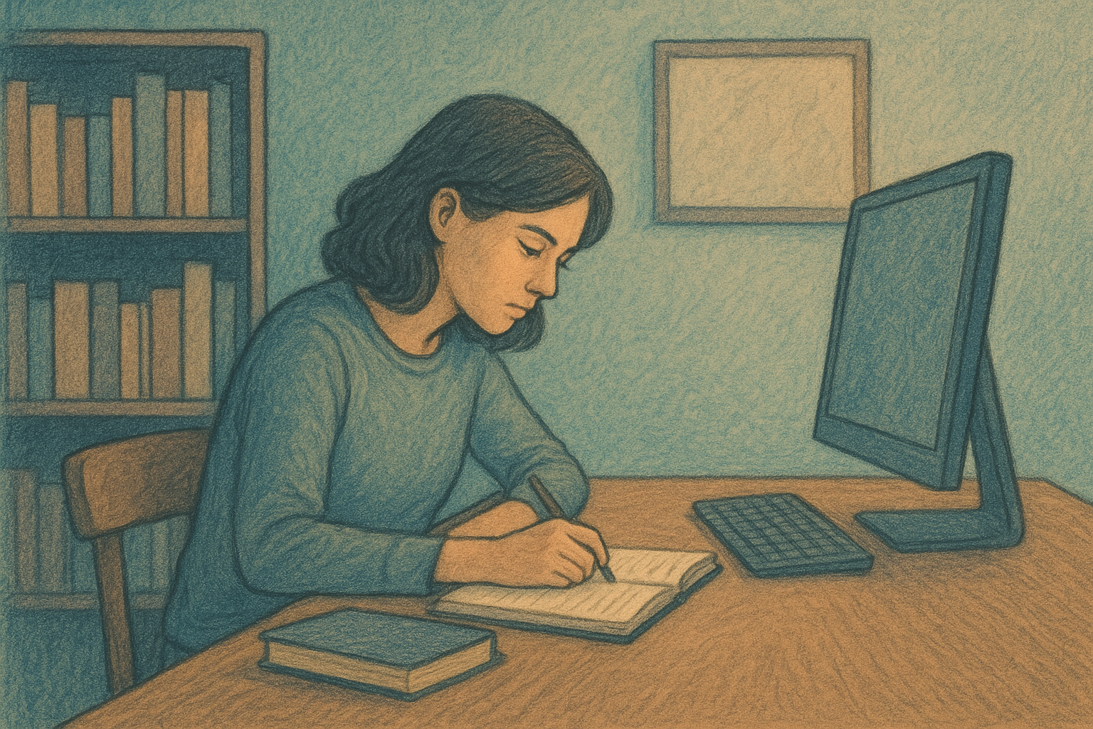 Productive focused work without distractions