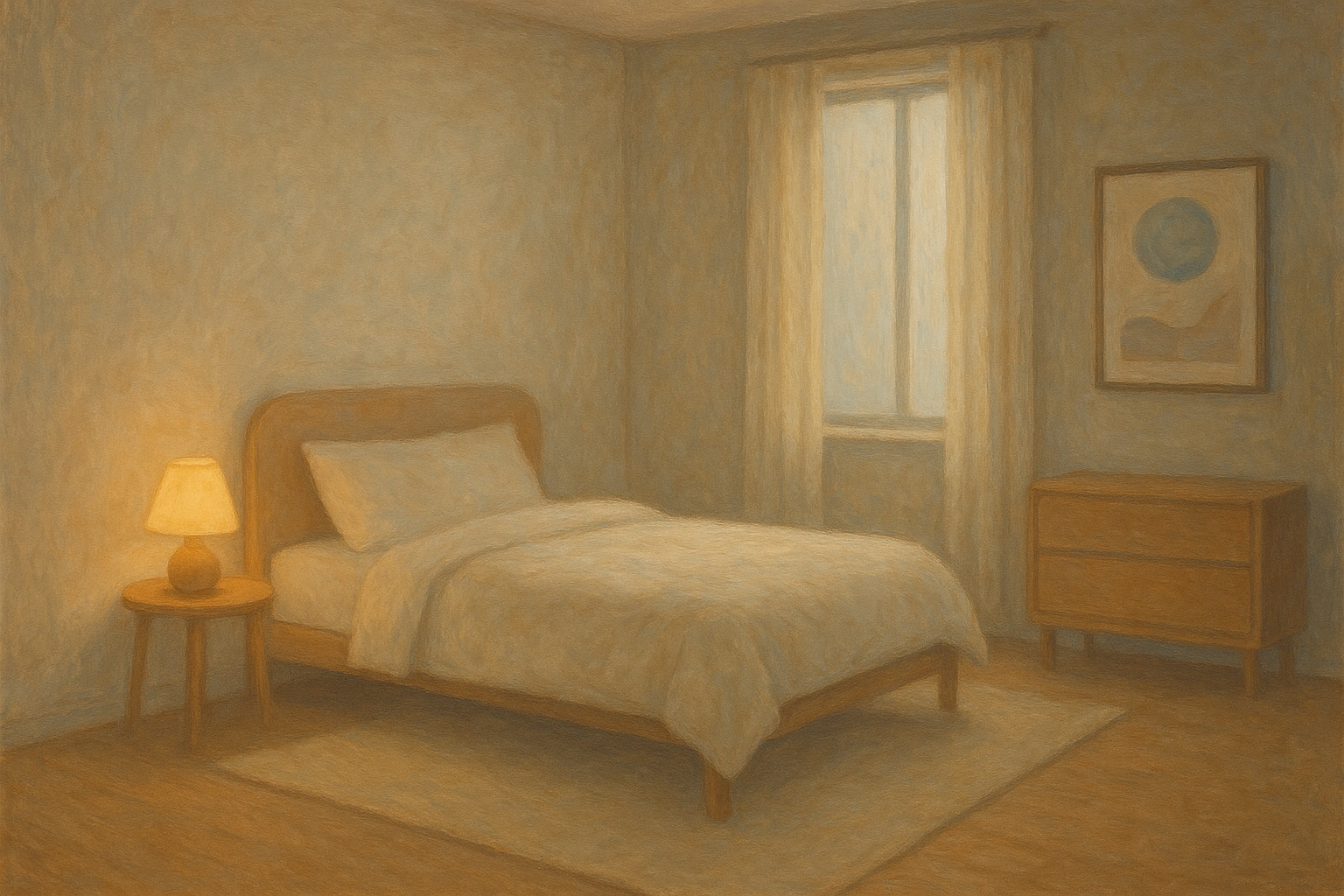 مینیمالیسم در خانه یعنی چه؟ ۱۰ قدم واقعی برای شروع 2 Minimalist bedroom for mental peace