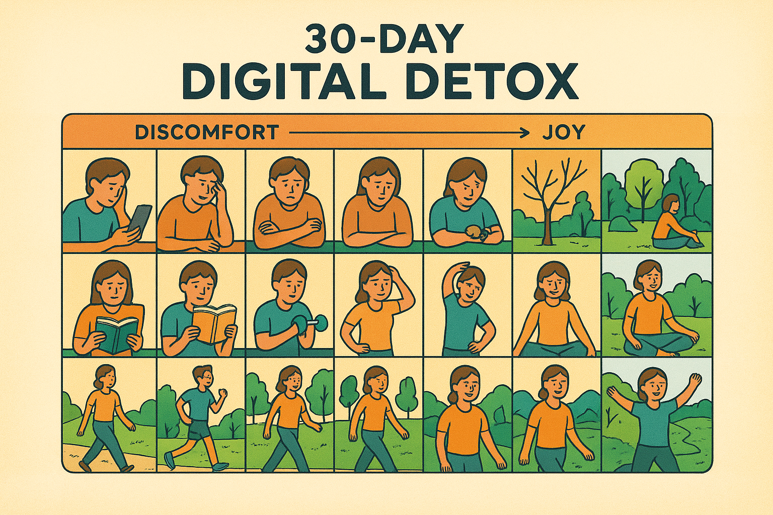 30-Day Detox Calendar