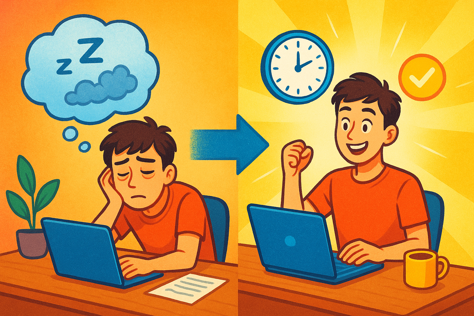 Overcoming procrastination in time management
