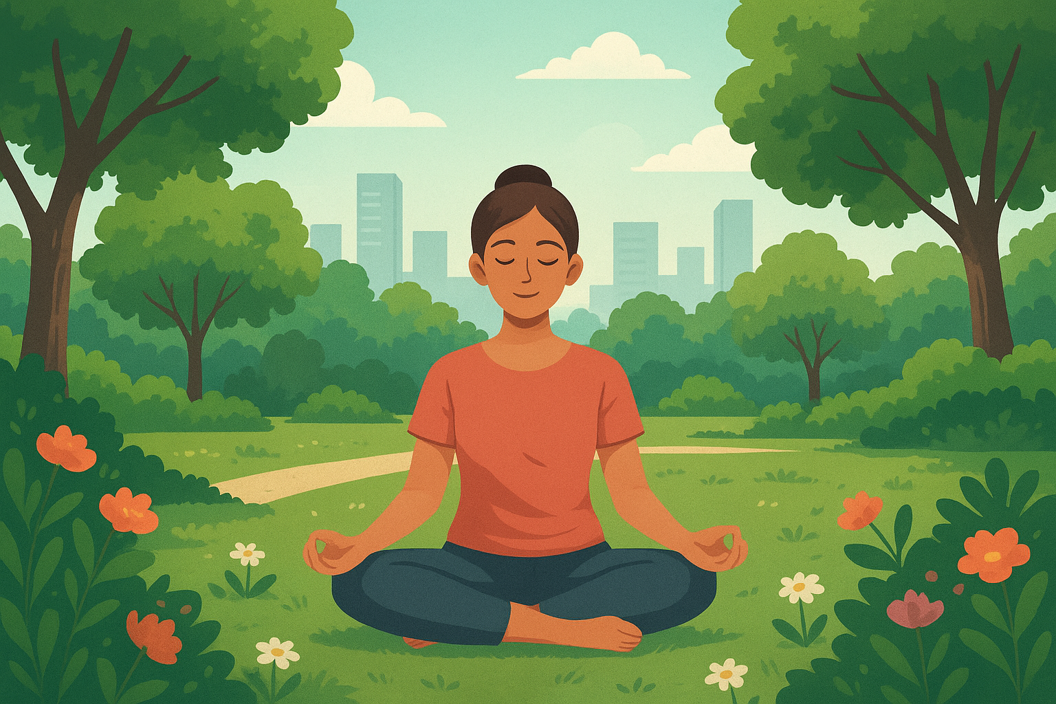 Benefits of nature in city mental health