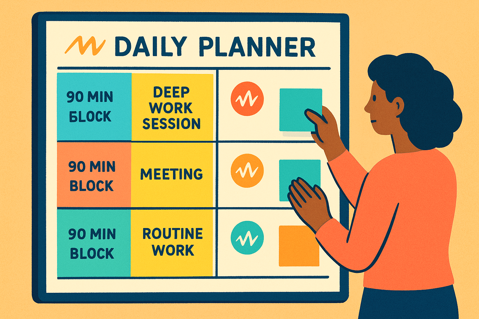 Energy-based planning illustration