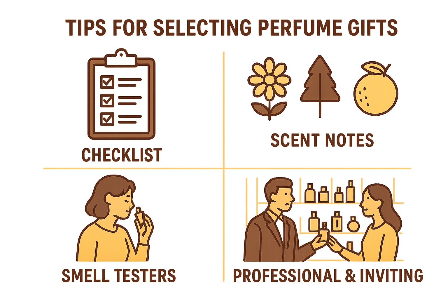 هدایای ادکلنی: بستهبندیهای مدرن و شخصیسازیشده 2 Tips for selecting perfume gifts