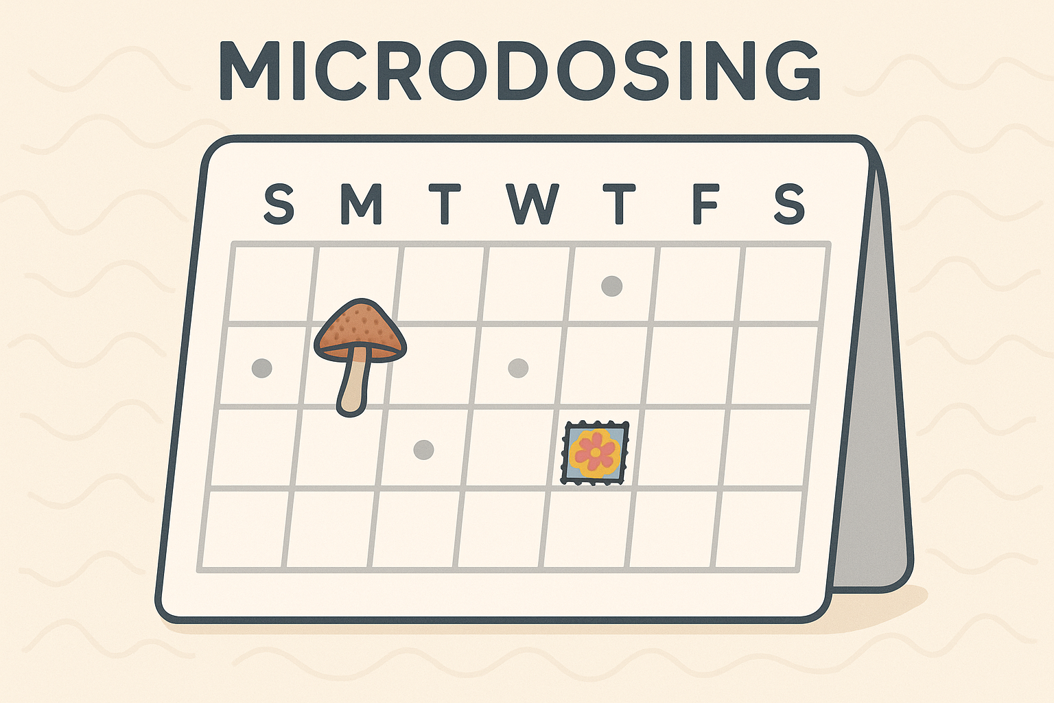 Illustration of microdosing concept