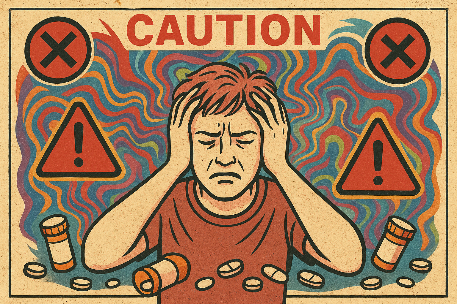 Risks of self-administering psychedelics