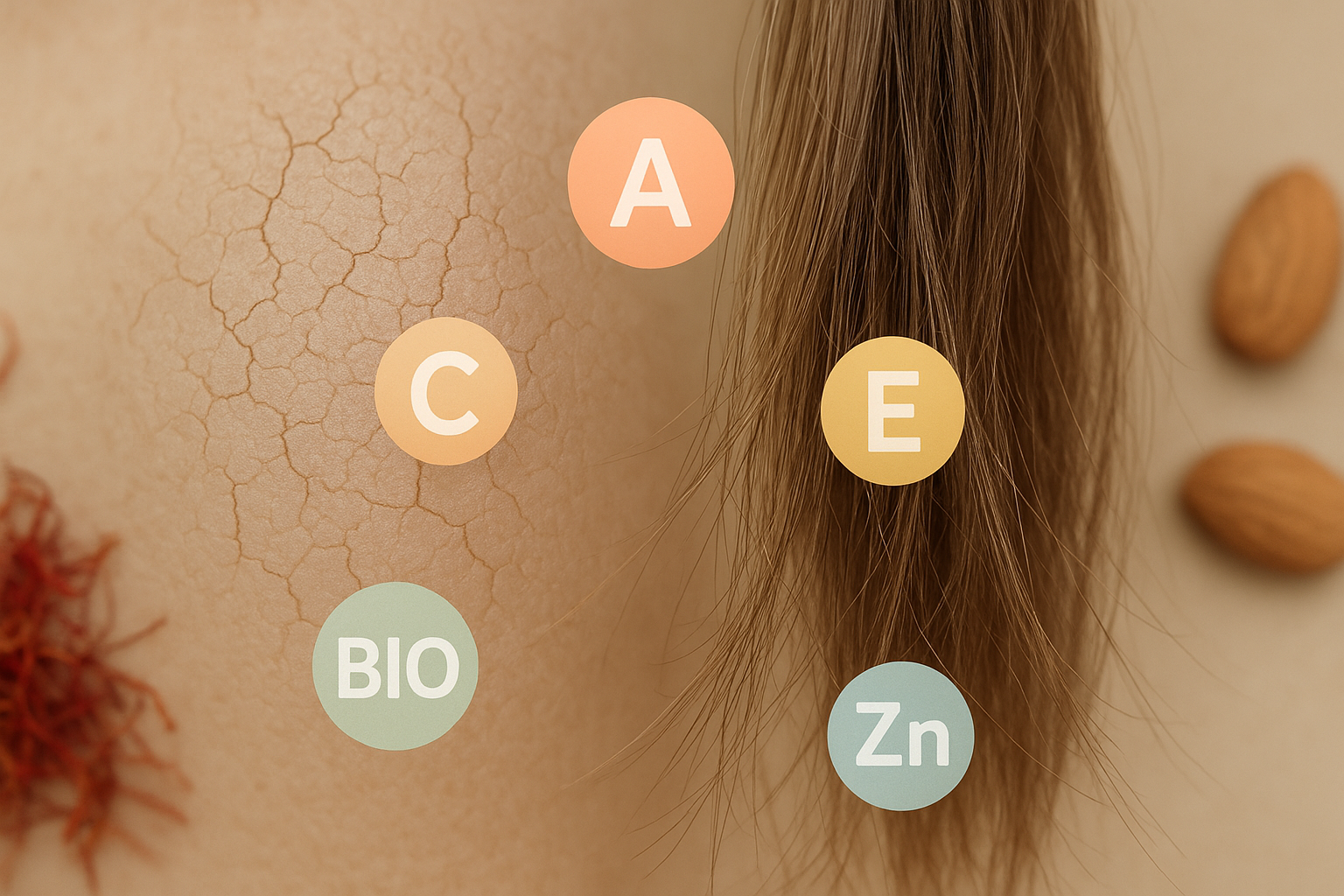 Nutritional Deficiencies Affecting Skin and Hair