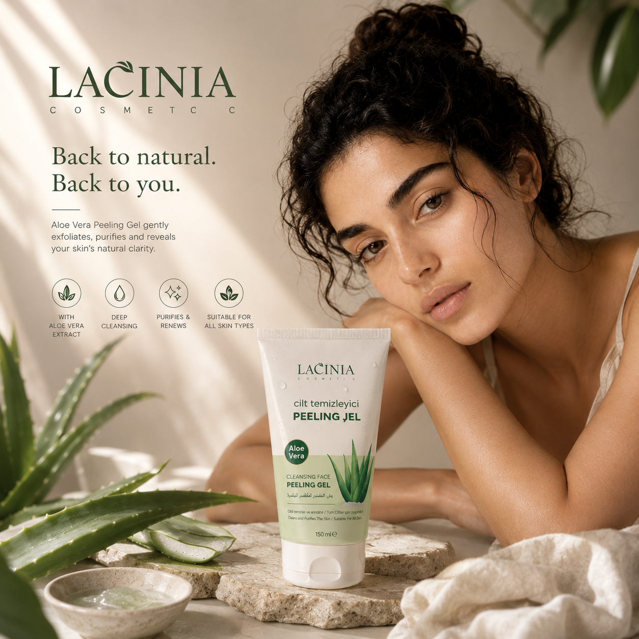 ALOE VERA PEELING GEL | ViaVeta